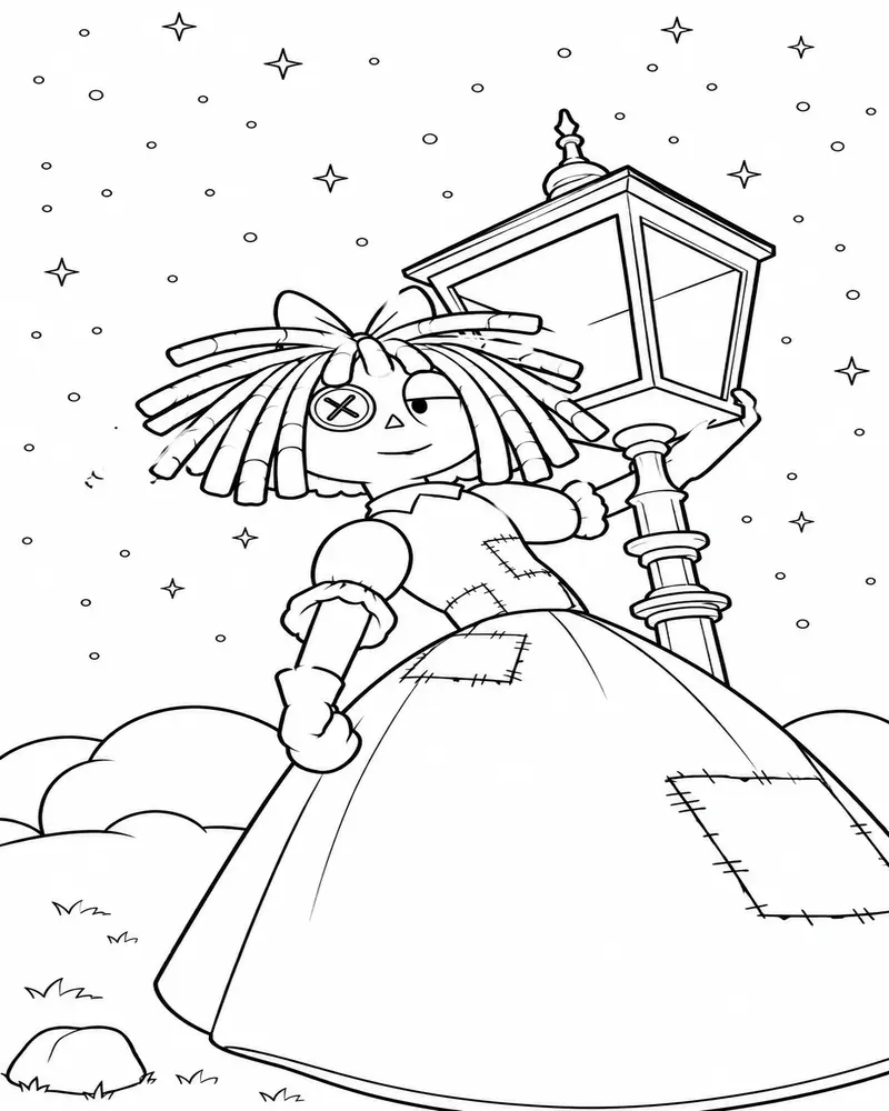 Ragatha Dibujos para colorear