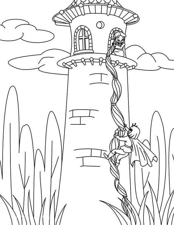 Rapunzel En La Torre