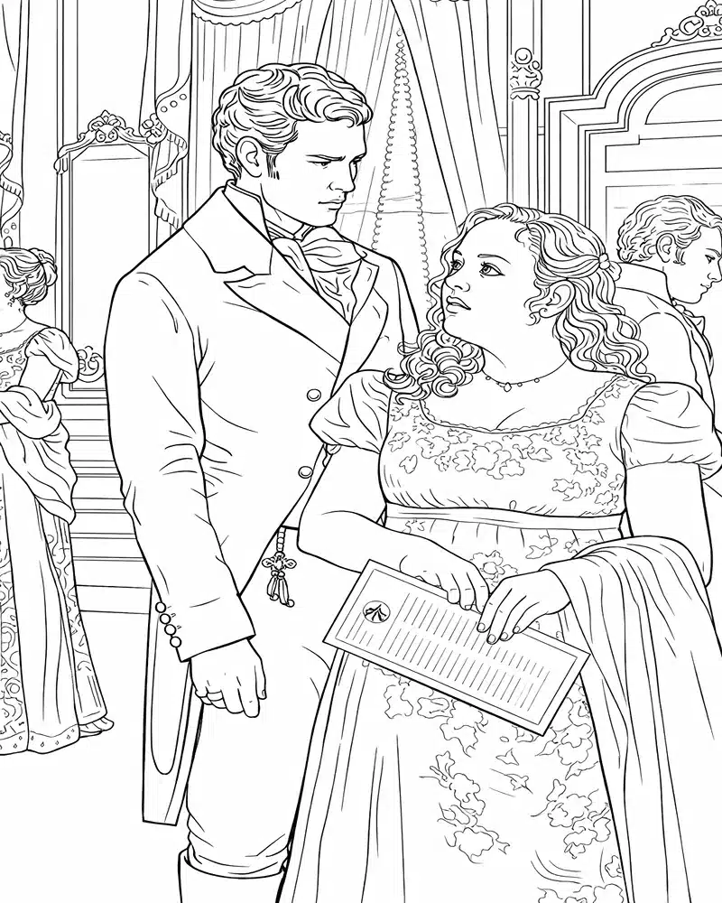 Regency Love Confession Scene
