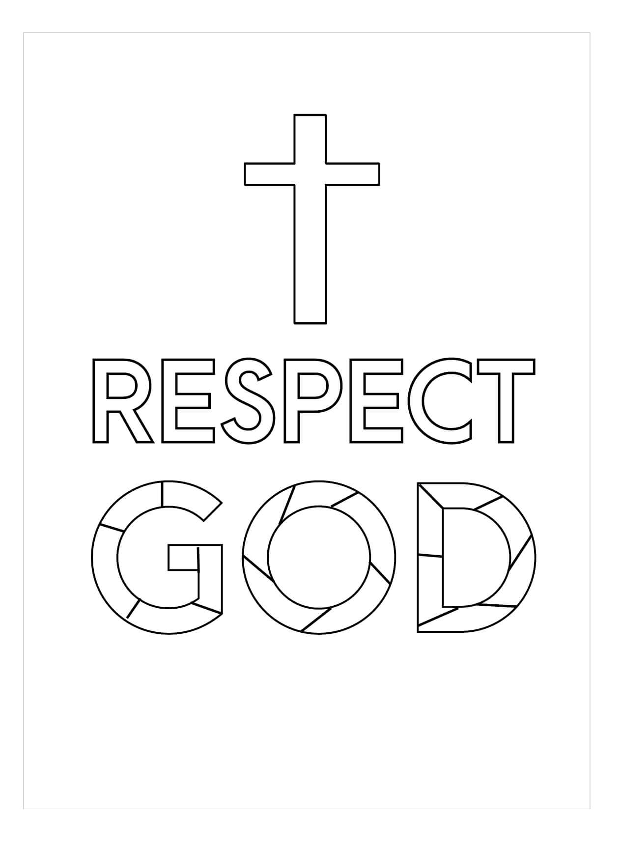 Respeta a Dios