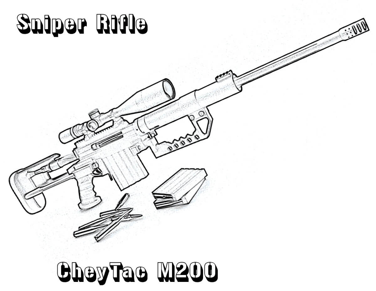 Rifle de Francotirador CheyTac M200