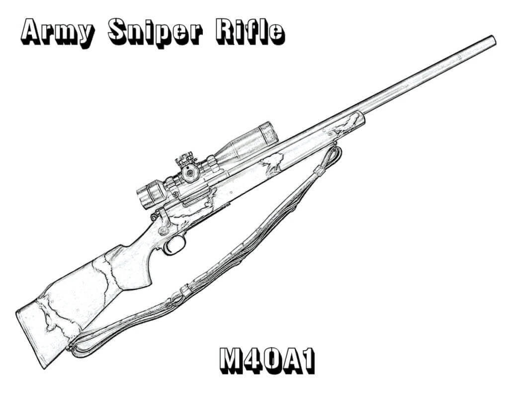 Rifle de Francotirador del Ejército M40A1