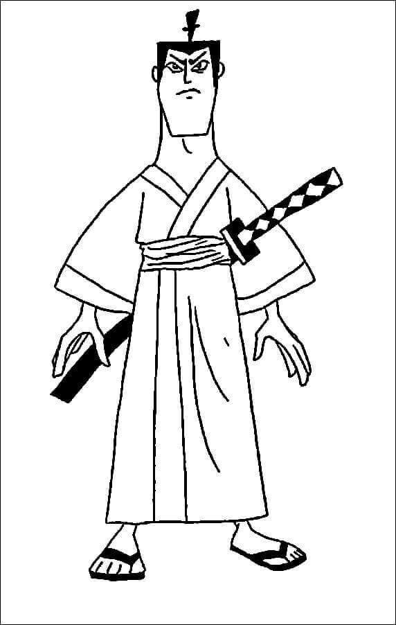 Samurai de Dibujos Animados
