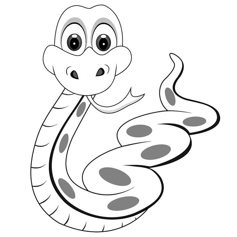 Serpiente de Caricatura