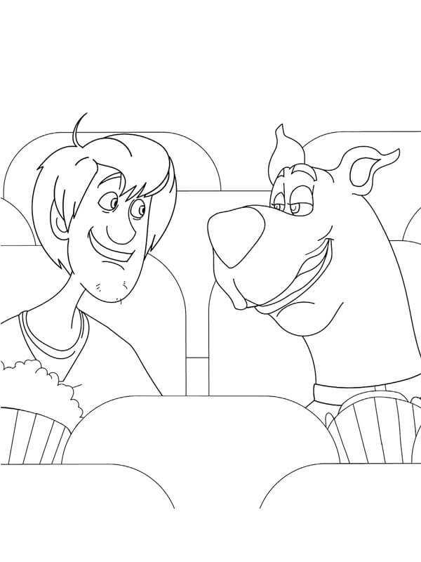 Shaggy y Scooby Doo en el Cine