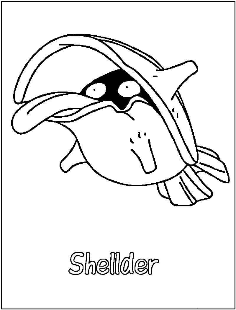 Shellder en Pokémon