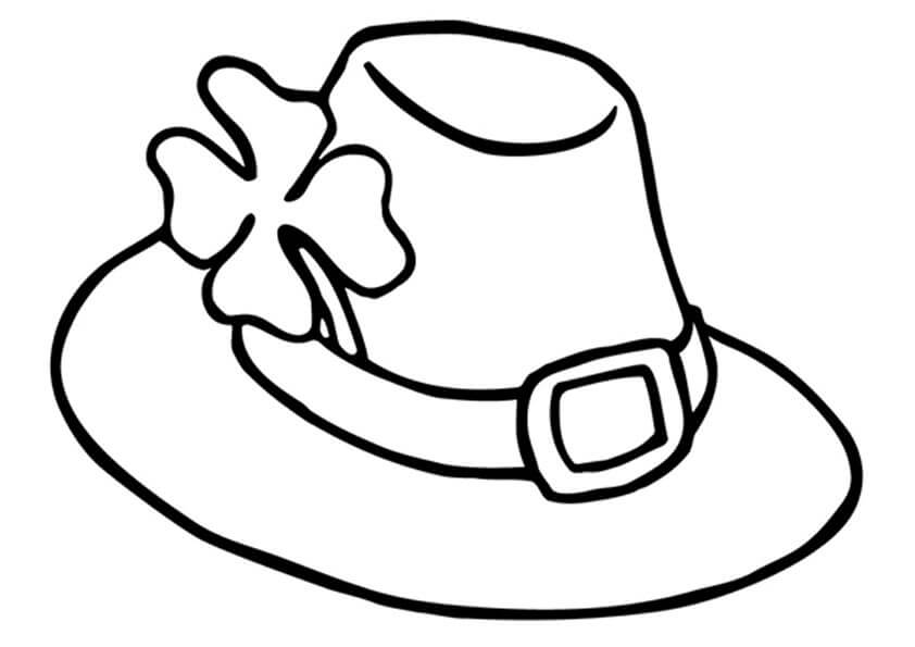Sombrero con Trébol de Cuatro Hojas
