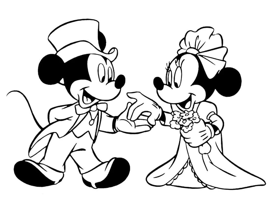 Sorprendentes Mickey Mouse y Minnie Mouse