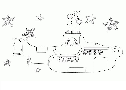 Submarino y Estrella de Mar
