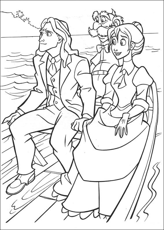 Tarzán y Jane, Profesor Archimedes Q. Porter en barco