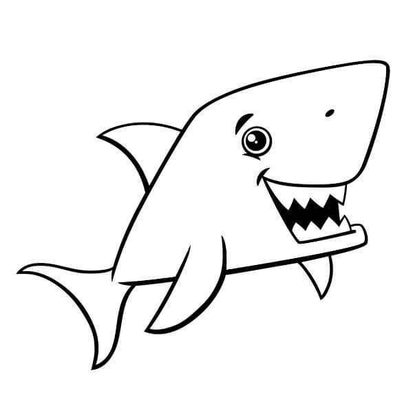 Tiburón de Dibujos Animados