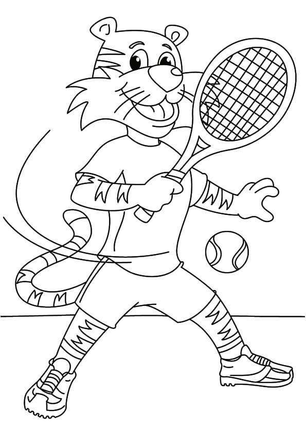 Tigre, jugar al Tenis