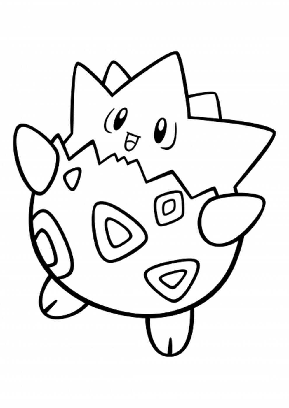 Pokemon Coloring Pages Togepi Coloring Page Porn Sex Picture