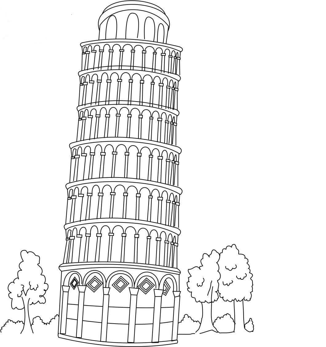 Torre Inclinada De Pisa