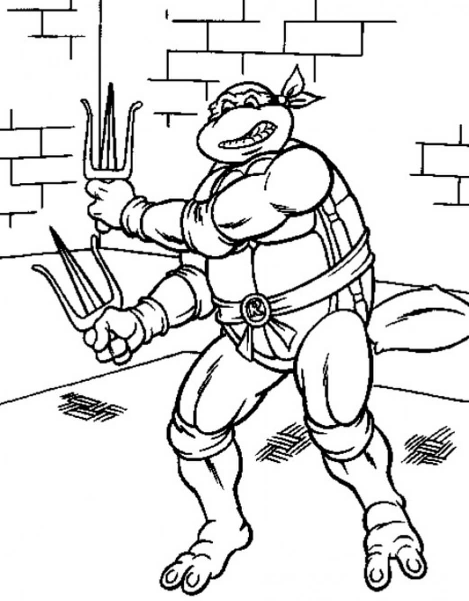 Tortugas Ninja Dibujo