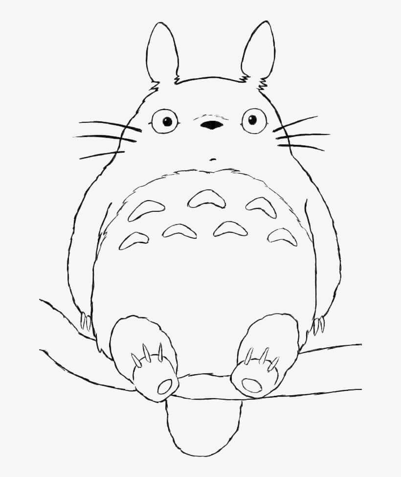 Totoro en una Rama