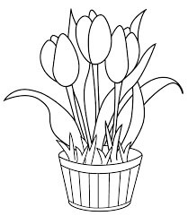 Tulipán Imprimible
