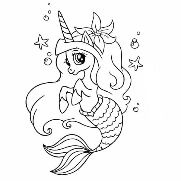 Unicornio Sirena