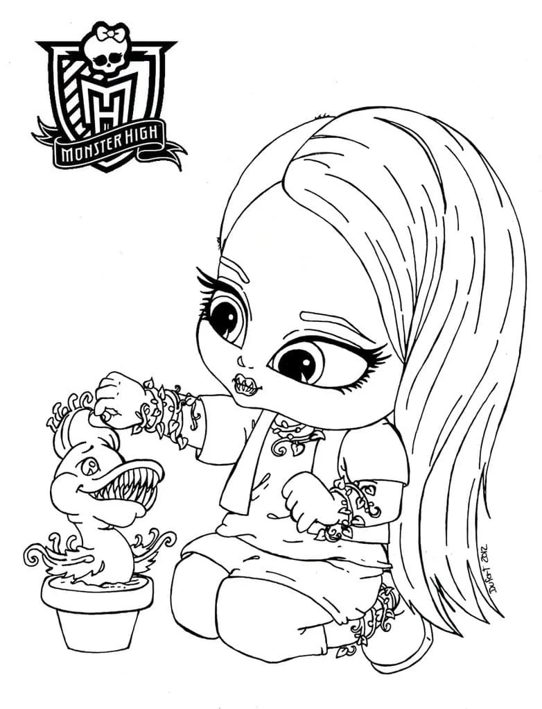 Venus McFlytrap Monster High Bebé
