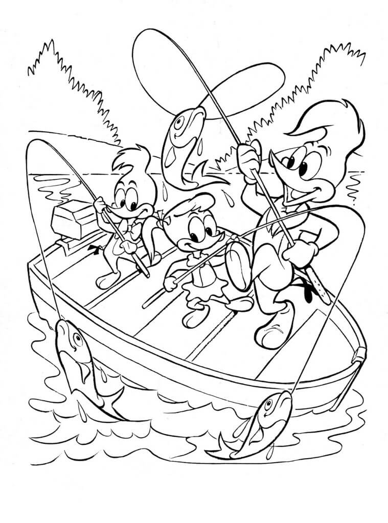 Woody y sus Amigos van de Pesca