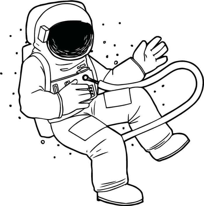 Dibujos De Astronautas Para Colorear E Imprimir Coloringonlycom