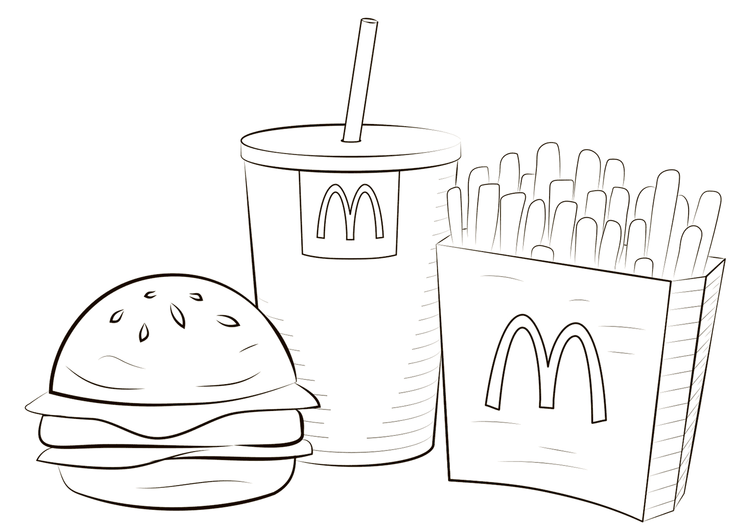 Dibujos De McDonald Para Colorear E Imprimir ColoringOnly Com