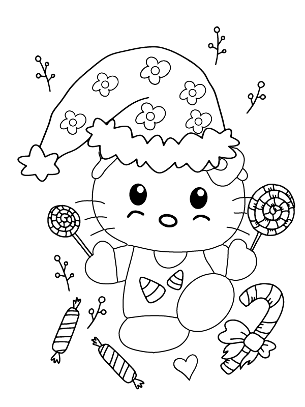 Feliz Hello Kitty Navideña