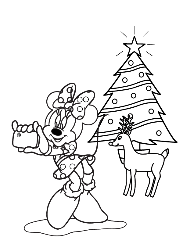 delighted-minnie-mouse-christmas-coloring-page