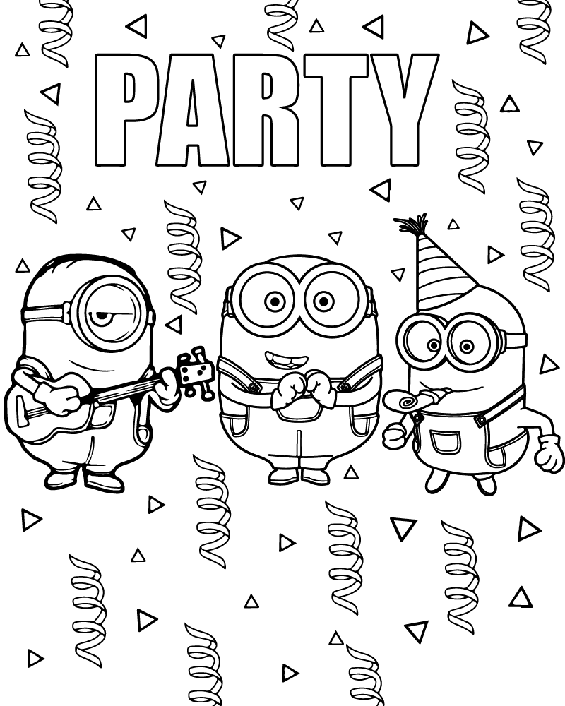 Fiesta de Minions de Mi Villano Favorito 4