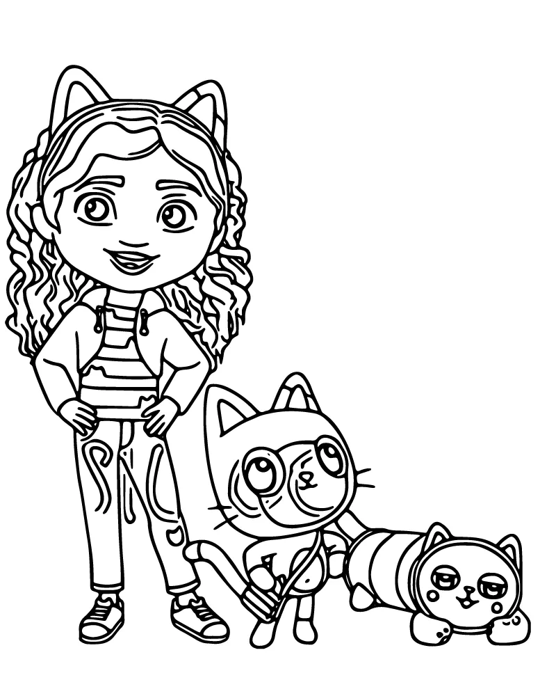 Gato Almohada De La Casa De Muñecas De Gabby