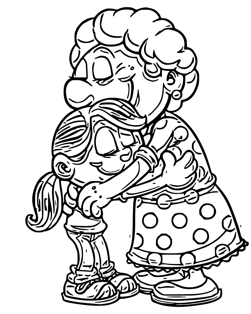 Abuela y Nieta