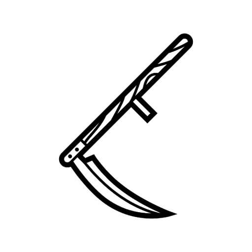 Dibujos de Guadaña para colorear e imprimir– ColoringOnly.Com