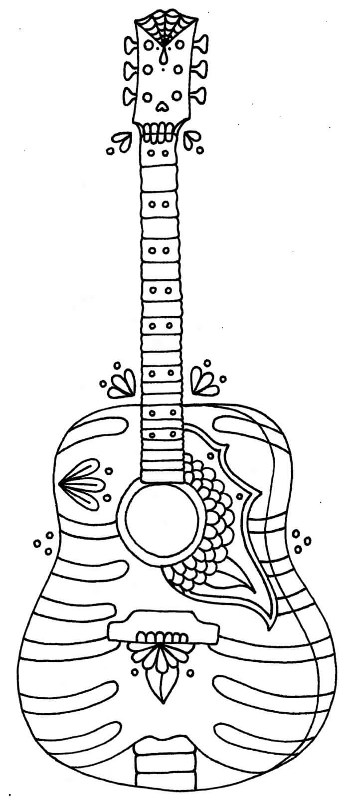 guitarra-mandala-para-colorear-imprimir-e-dibujar-coloringonly-com