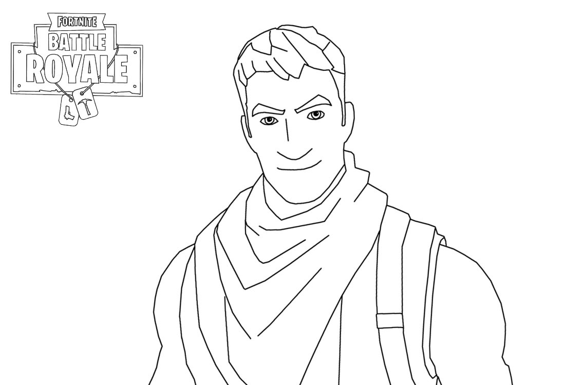 Dibujos de Battle Royale de Fortnite para colorear e imprimir ...