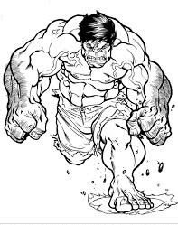 Hulk Rojo Para Colorear Imprimir E Dibujar Coloringonly Com