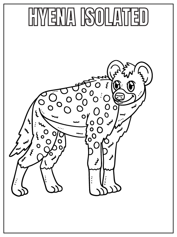 Hiena Animal de Safari