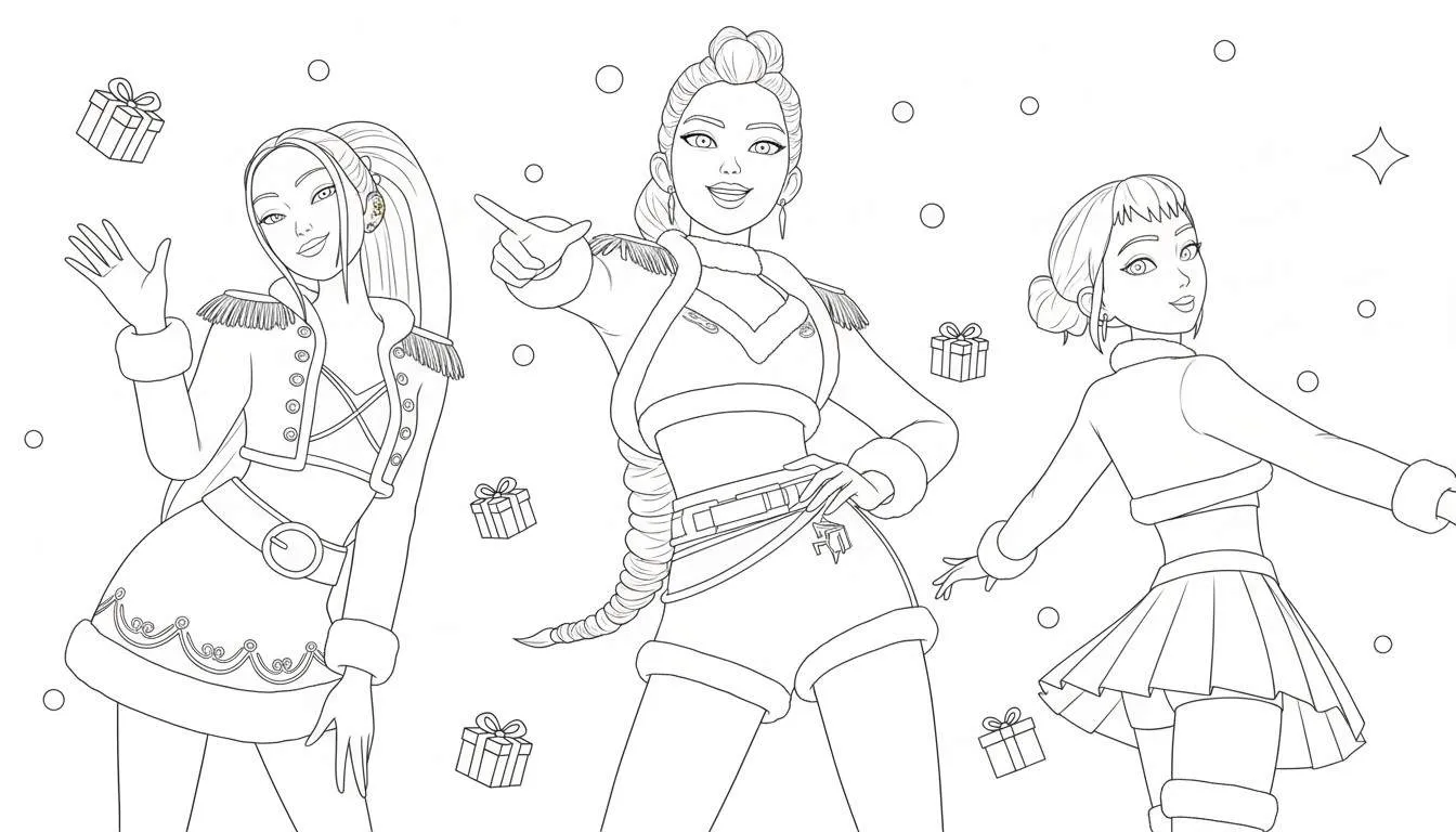 Navidad Kpop Cazador De Demonios Bailando