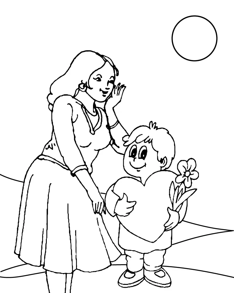Mamá Linda y Niño