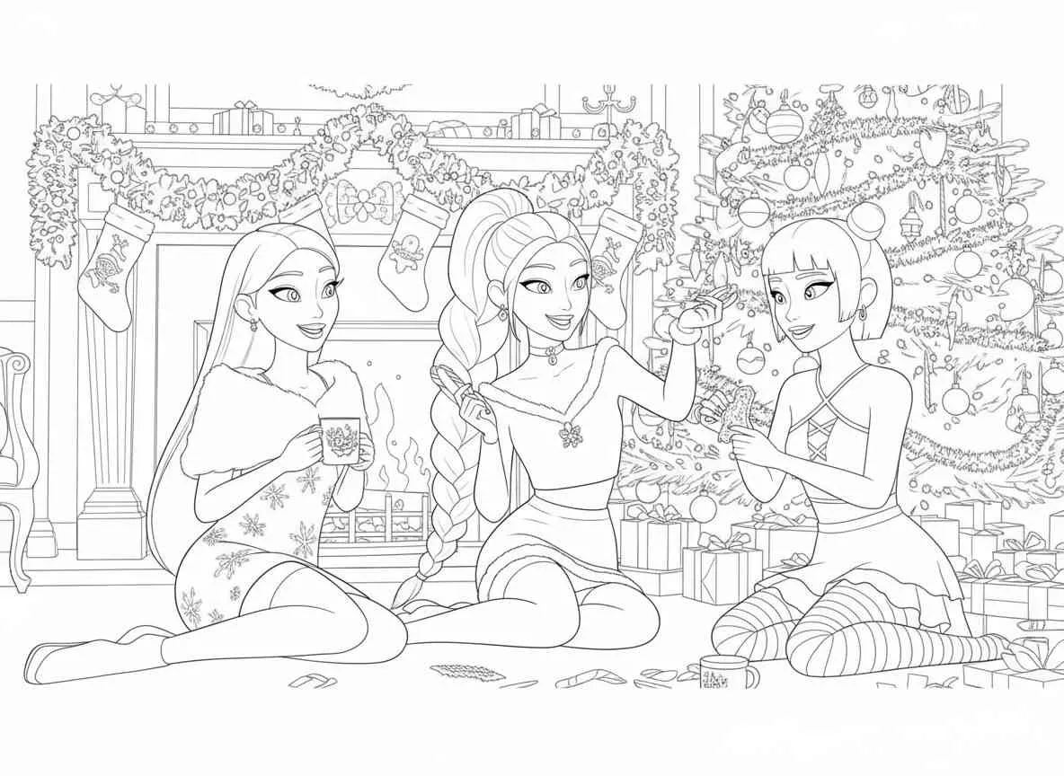 Celebración De Vacaciones Kpop Cazador De Demonios