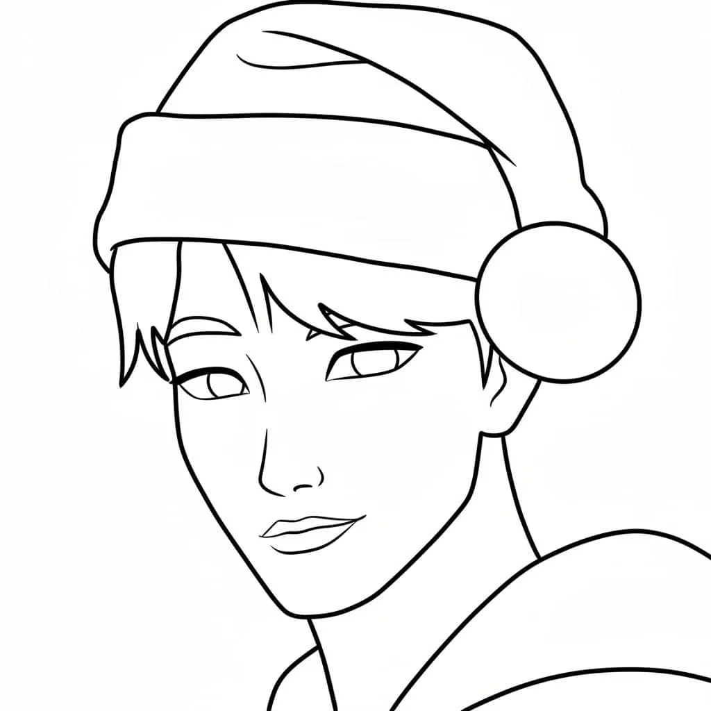 Jinu Con Gorro De Santa