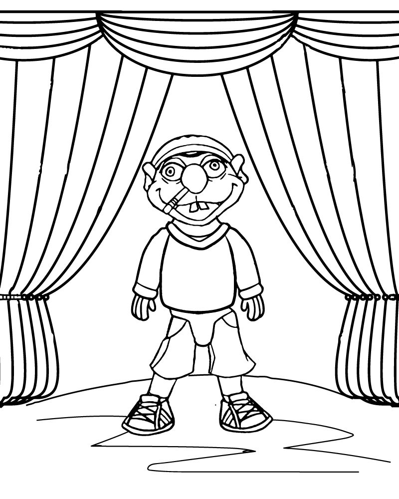 Jeffy de SuperMarioLogan en el Circo