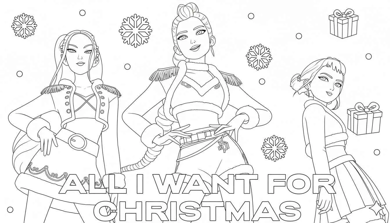 Zoey Mira Y Rumi En Navidad