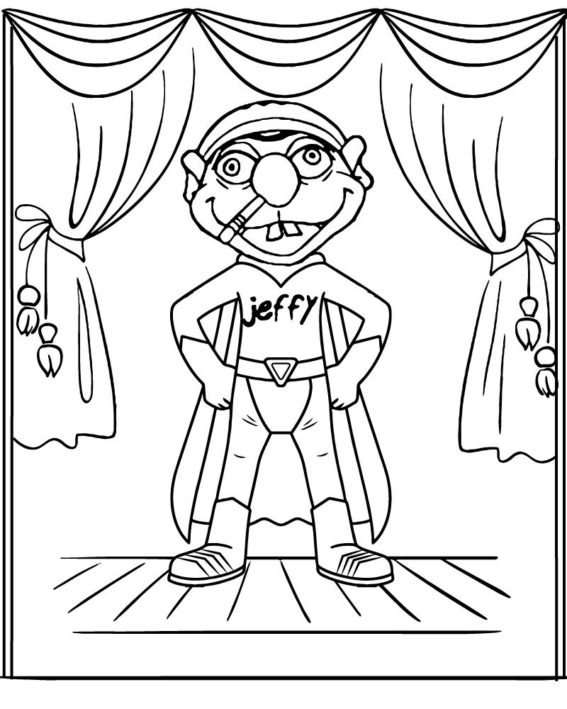 Jeffy de SuperMarioLogan en el Teatro