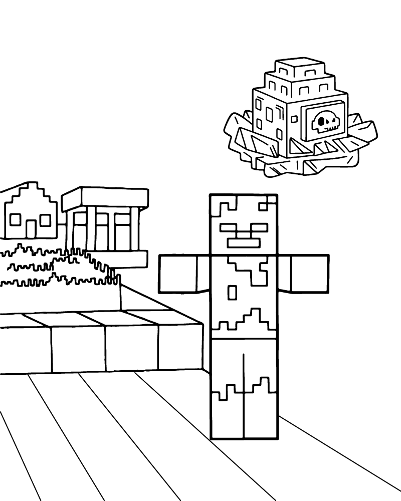 Jinete Zombi Minecraft