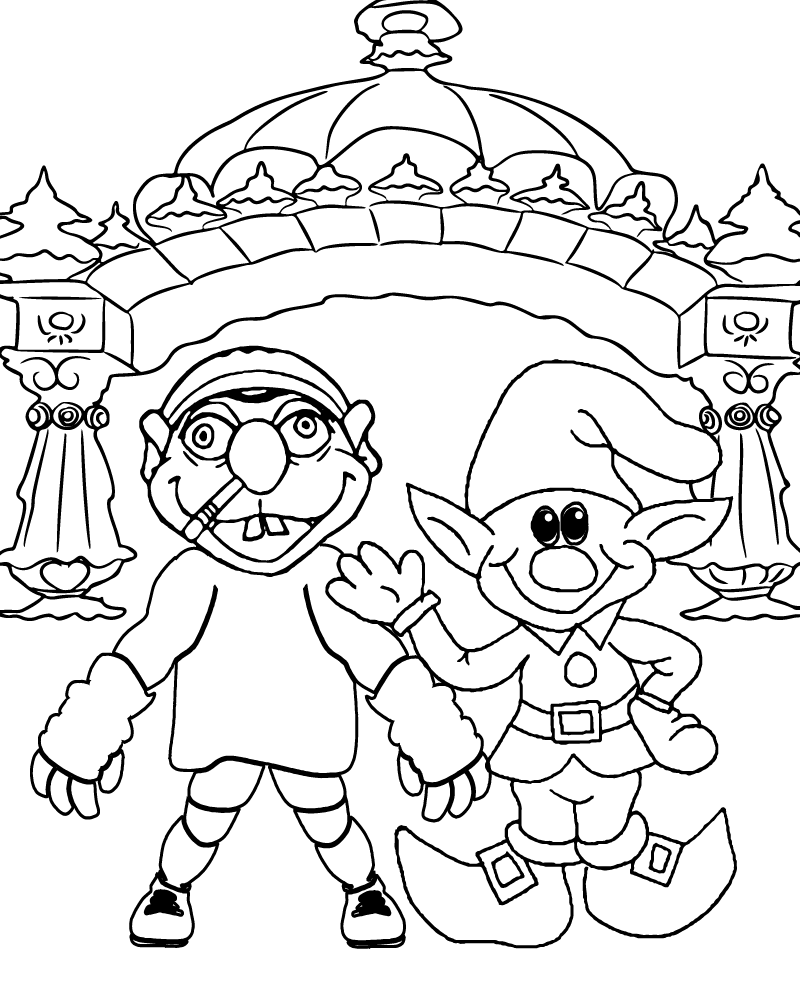 Jeffy el Títere en el Espectáculo de Circo