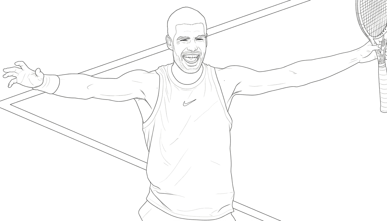 Carlos Alcaraz con los Brazos Abiertos