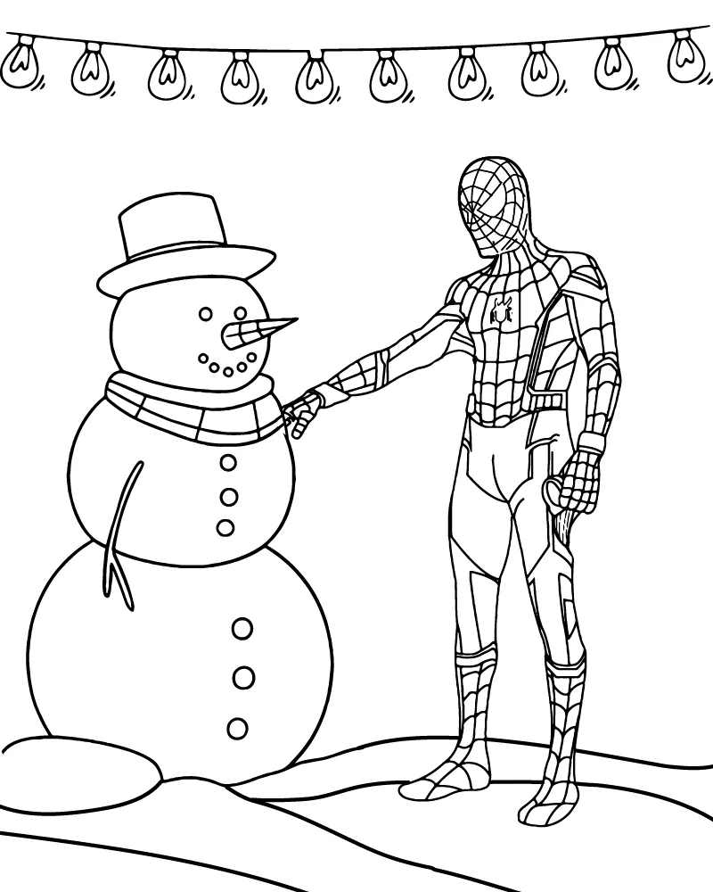 Navidad de Spiderman