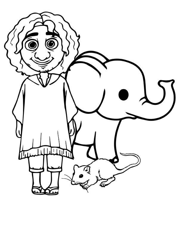 Encanto Bruno, Rata y Elefante