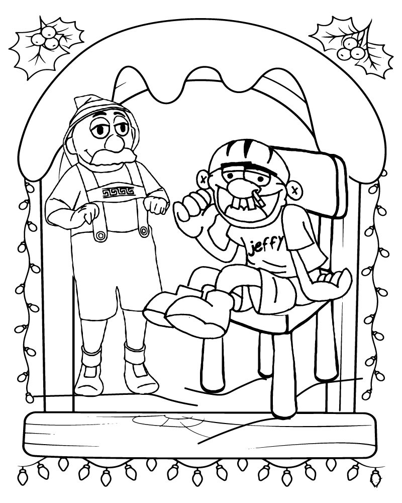 La Gran Actuación de Circo de Jeffy el Títere