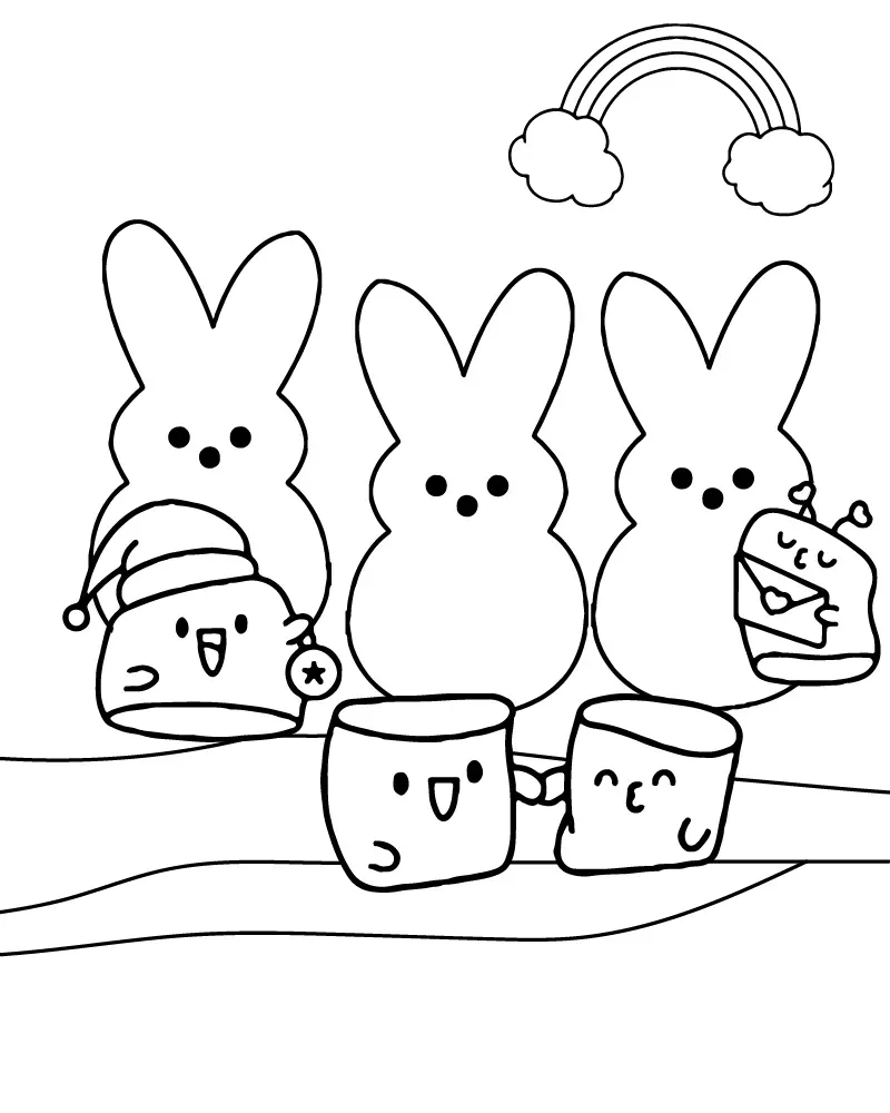 Peeps de Malvavisco